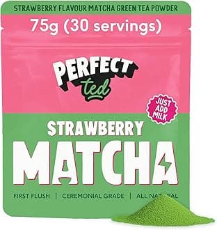 Matcha | Summer Berry 75g | Ceremonial Grade Matcha Latte Powder | Japanese Matcha Tea Powder | Matcha Fuel (30 Servings)