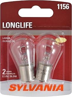 1156 Long Life Miniature - Bulb, Ideal Option for Stop and Tail Lights (Contains 2 Bulbs)