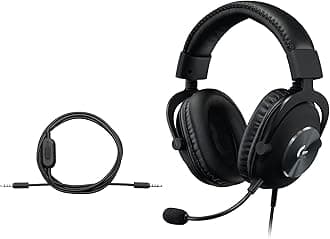 Logitech G Pro X SE Wired Gaming Headset with Microphone: Detachable Microphone, DTS Headphone:X 7.1, for PC, Xbox One, Xbox Series X|S, PS5, PS4, Includes USB DAC - Black