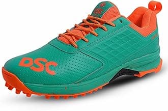DSC Jaffa 22 Cricket Shoes for Mens (US Footwear Size System, Adult, Men, Numeric, Medium, 8) Green
