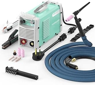 YESWELDERStick Welder/Lift TIG with Lift TIG Torch,145A 110/220V Welding Machine with Digital Display Hot Start IGBT Inverter ARC MMA Welder