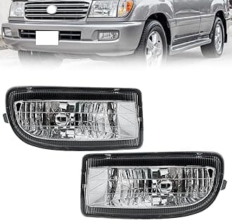 Driving Fog Lights Fit For 1998-2007 Land Cruiser FJ100, Front Bumper Lights Without Switch Harness