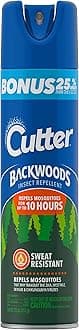 Cutter Backwoods Insect Repellent, Repels Mosquitos for Up To 10 Hours, 25% DEET, 7.5 Ounce (Aerosol Spray)