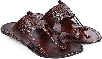 Kolapuri Chapal Men's Stylish Original Leather Kolhapuri Chappal, Slippers, Shoes, Mojaris, Ethnic Footwear, Jutti