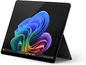 Surface Pro 13" (Latest Version) | OLED | 12 Core | Copilot+PC | 2 in 1 | 120Hz Display| Snapdragon X Elite| 16GB RAM | 512GB SSD | Black| UAE TRA Version