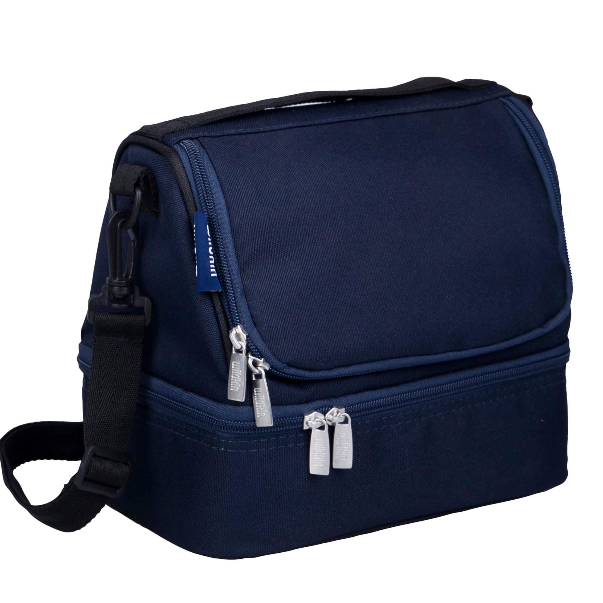 Wildkin Whale Blue Two Compartment Lunch Bag