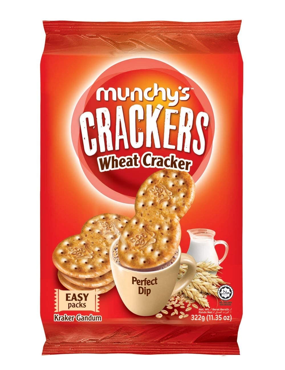 Wheat Crackers 322g.