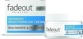 Advanced Brightening Day Cream with SPF20 Moisturiser with Niacinamide and Lactic Acid to Brighten Skin Tone in 4 weeks Contains Active Natural Ingredients 50ml