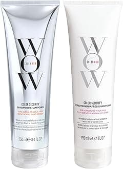 Color Security Shampoo & Conditioner Duo – Sulphate-Free, Hydrating Cleanse + Moisture for Normal to Thick Hair | No Residue, Vegan, Cruelty-Free, 2 x 250ml