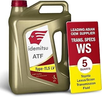 Idemitsu ATF Type TLS-LV (WS) Automatic Transmission Fluid for Toyota, Lexus, Scion - 5QT