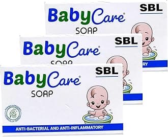 Baby Care Soap Bar- Gentle Cleansing Bathing Bar for Babies, 75g (Pack of 3)