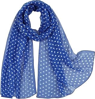 Herebuy - Unique Women's Floral Scarves: Chiffon Flowers & Birds Printed Scarf