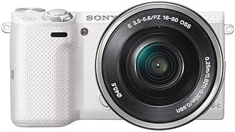 Sony NEX-5TL/W Mirrorless Digital Camera with 16-50mm Power Zoom Lens (White)