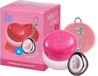 Blurry Pudding Pot + Keychain SET | Airbrushed Blush & Lip, Buildable Pigment, Long-lasting, Lightweight, Easy to Blend, Natural Soft Matte Finish Makeup – Baby (Soft Pink) | 0.17 oz