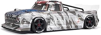 ARRMA 1/7 Infraction 6S BLX V2 All-Road RC Truck RTR (Transmitter and Receiver Included, Batteries and Charger Required), Silver, ARA7615V2T2