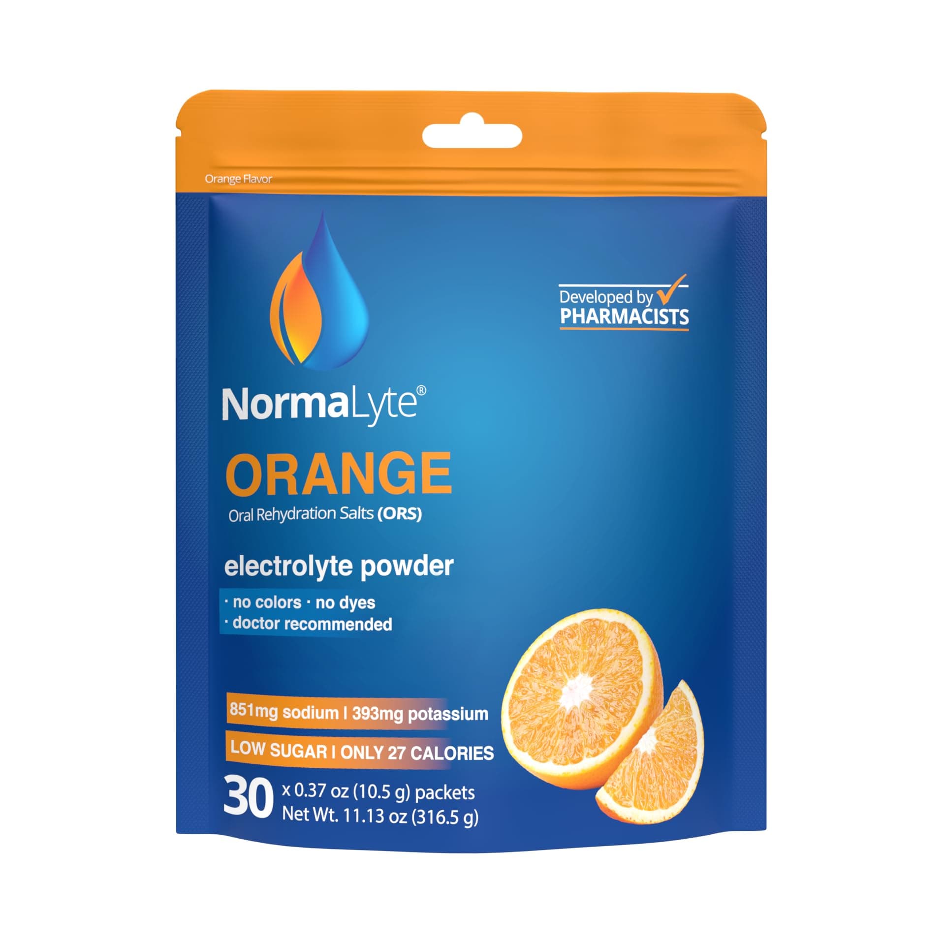 NormaLyte Orange 30ct Bag