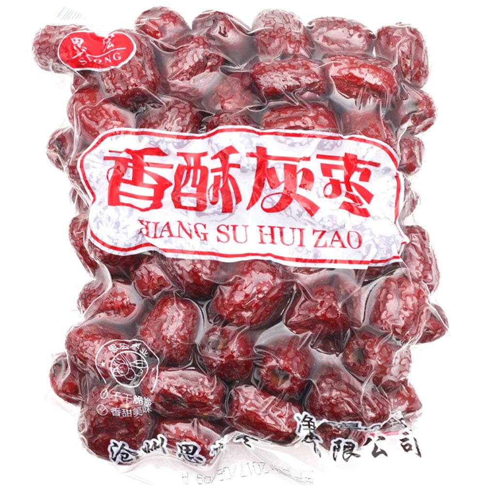 Dry Chinese Crispy Red Date Jujube seedless 252g