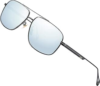 ATTCL Men's Fashion Driving Polarized Sunglasses UV Protection Metal Frame