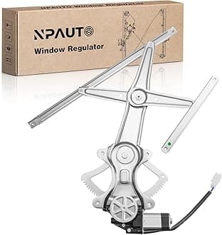 NPAUTO Front Left Driver Side Power Window Regulator with Motor Replacement for 03-08 Toyota Corolla 2003 2004 2005 2006 2007 2008, 741-505