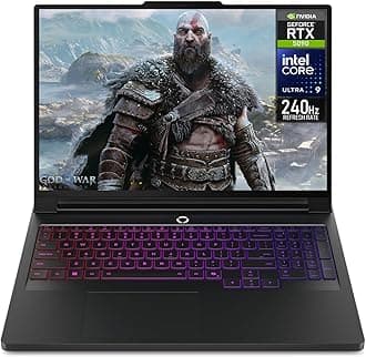 Lenovo Legion Pro 7 16IAX10H 83F5006GUS 16" Gaming Notebook - WQXGA - 240 Hz - Intel Core Ultra 9 2nd Gen 275HX - 64 GB - 2 TB SSD - English Keyboard - Eclipse Black - Intel HM870 Chip - 2560 x 1600 -