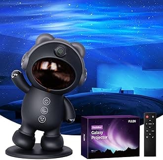 Galaxy Projector Bedroom Decor,Star Projector Night Light,Sensory Lights Ceiling Projector, LED Lights for Teens Room Decor, Black