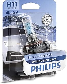 WhiteVision ultra H11 car headlight bulb, single blister