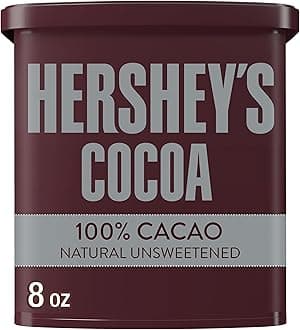 HERSHEY'S Natural Unsweetened Cocoa Powder Can, 8 oz