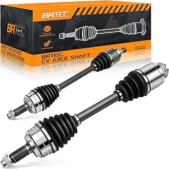 Front CV Axle Shaft Assembly Fit for Honda Accord 2008-2012, Acura TSX 2009-2012, TSX 2013 Automatic Trans, Accord 2013-2014 L4 2.4L, Civic 2014 EX Manual Trans L4 1.8L, 60-4250 60-4251