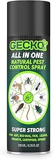 Gecko Home Repellent Control | 100% Natural | No Kill Just Repel Easy to Use Non-Toxic (200ML) | Ant, Cockroach, Rat, Lizard, Bed Bugs, Spider - FORMULATION 30 X