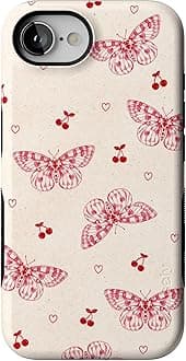 Casely iPhone 16e Case | Heart Flutters | Butterfly | Compatible with MagSafe | Bold Protective Design