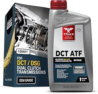 DCT Dual Clutch ATF - Full Synthetic Transmission Fluid - Lifetime Fill - High Performance - SureShift No Slip Additive - Compatible with DCT and DSG Gearboxes - Ford WSS-M2C200-D2 (946 ml)