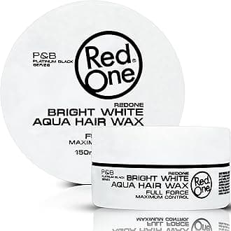 Hair Styling Aqua Wax White 150 ml | Ultra Hold | Gel Wax | Peach Scent | Maximum Control