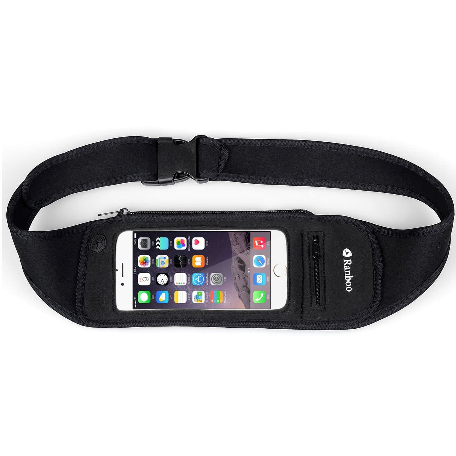 Ranboo iPhone 6s Plus Running Belt,Neoprene Touch Screen Running Belt Waist Fanny Pack Pouch Case Apple iPhone 6 6s Plus