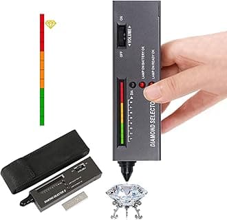Xinler Accuracy Jewelry-Diamond Tester Pen Professional Jewelry Diamond Tester Tool （No Batteries Included）
