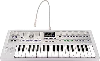 Korg - MicroKorg2 Synthesizer/Vocoder - White (MICROKORG2WH)
