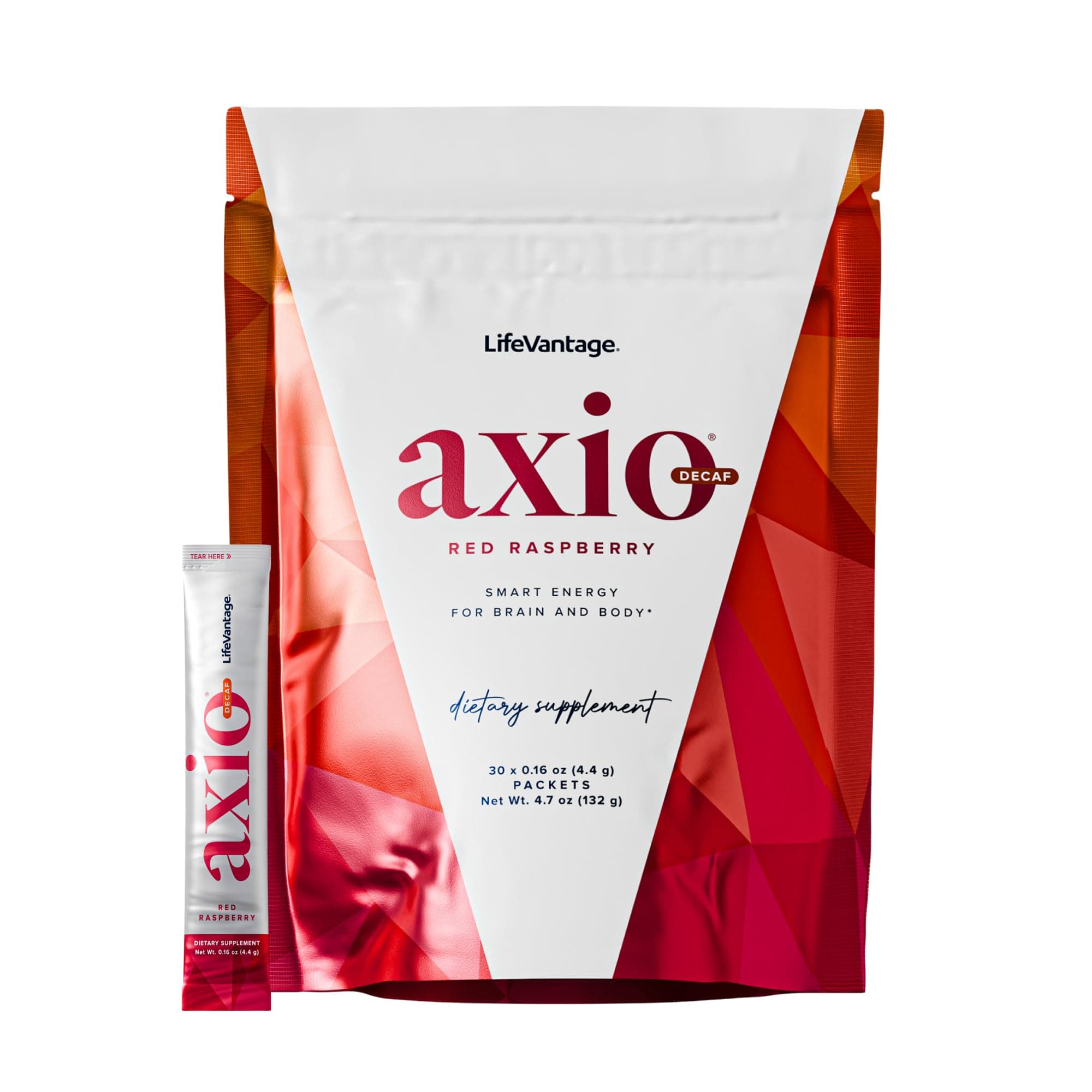 AXIO Red Raspberry Decaf 30 Packs, 5.3 oz (150 g)