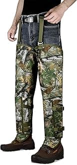 QOGIR Snake Guard Protection Chaps, Snake Bite Protection for Ankle to Thigh ...