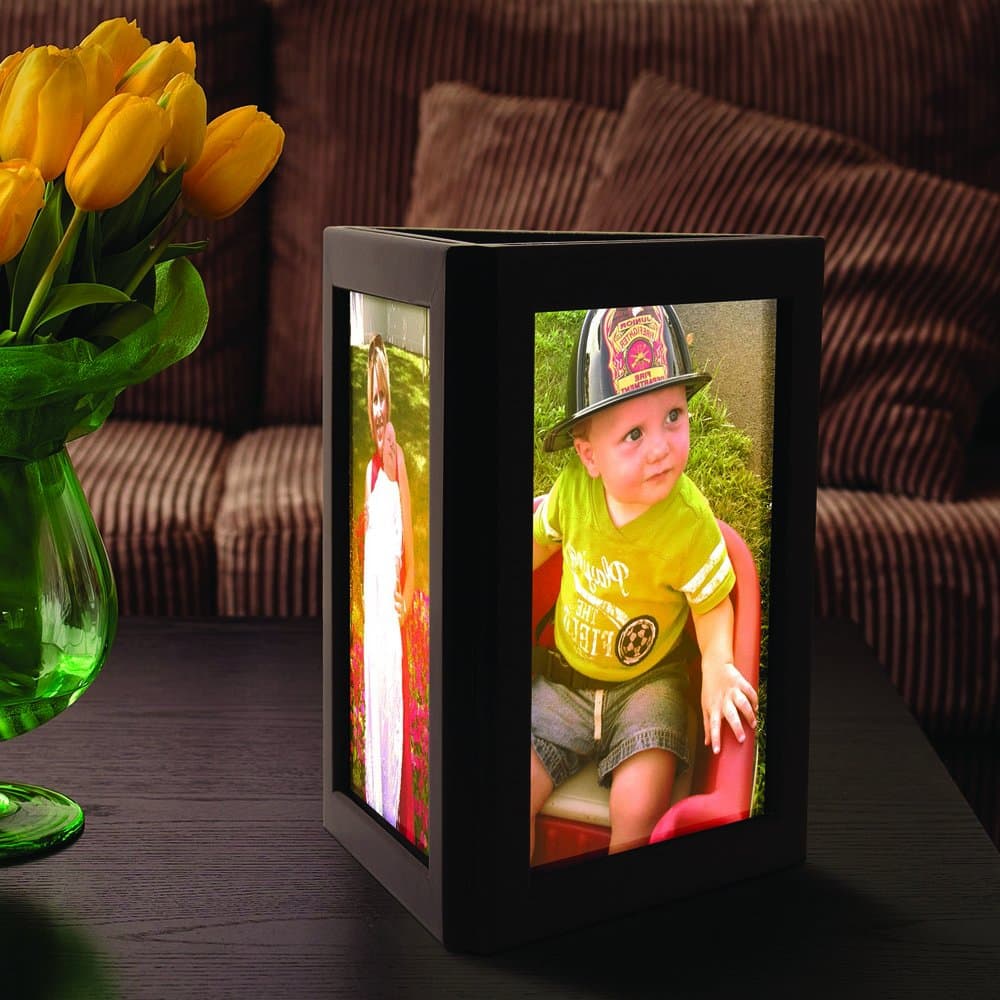 Flipo Glo Personalized Luminary Photo Frame, Multi Color