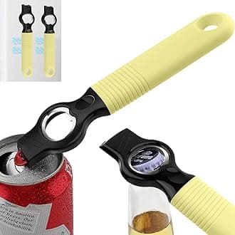 Magnetic bottle & can opener