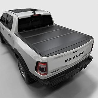 Low Profile Hard Folding Truck Bed Tonneau Cover Fits 2019-2026 Dodge Ram 1500 New Body Style (Not for Classic Body) 6'4" Bed (76.3")