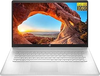 HP (Upgraded) 2022 Newest 17 Laptop, 17.3" FHD IPS Display, Intel Core i5-1135G7 Quad-Core Processor, Intel Iris Xe Graphics, 16GB RAM, 1TB PCIe SSD, HDMI, Windows 11 + Microfiber Cloth