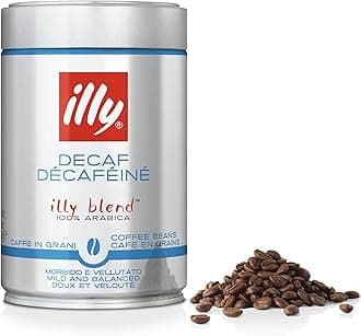 Illy Grani Deca Decaffeinated Espresso Coffee Beans (250g)