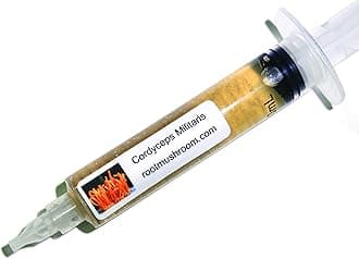 Root Mushroom Farm- Mushroom Liquid Cultures /10ml Syringe/Cordyceps Militaris