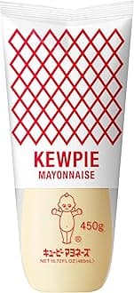 Mayonnaise (Product of Japan), Rich & Creamy Umami Flavor, Best Mayo for Sandwiches, Salads, Sushi & Dips, 16 oz (450 g) Bottle