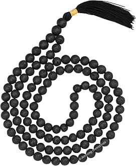 Amazing Gemstone Japa Mala 108 Prayer Beads Necklace and Wrist Mala Bracelet for Meditation