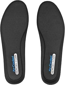 - Replacement Shoe Insoles for Men's Shoes, Memory Foam Footwear Inserts for Comfortable Light-Weight and Cushion Shock Absorbing (US Men8-EU41)