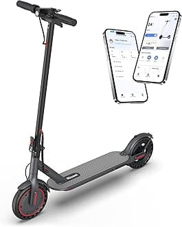 R50 Electric Scooter, Speed up to 25 km/h, 30 km of autonomy, 8.5" Solid Tire, Maximum Load 120 kg, Dual Braking (R50-Yellow)