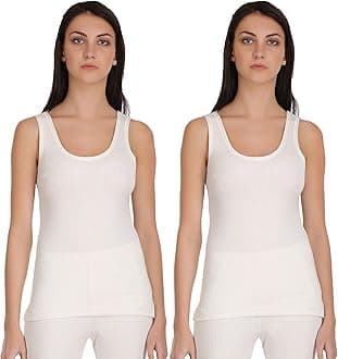 Selfcare Women's Thermal Tops Set Soft & Warm Poly Cotton Winters Wear Vest (SW0041-5XS)