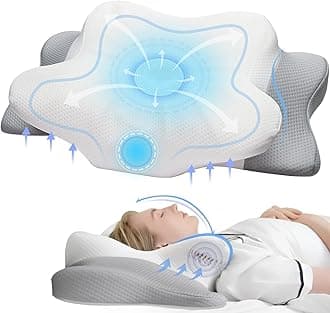 Cervical Pillow for Neck & Shoulder Pain Relief Sleeping - Ergonomic Contour Pillows - Memory Foam Pillow for Side, Back & Stomach Sleepers