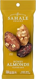 Sahale Snacks Honey Almonds Glazed Mix, 1.5 Ounces (Pack of 18)